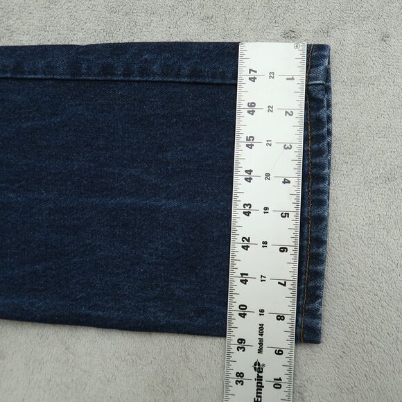 US Polo Assoc. Jeans Women's Size 11/12 Blue  Mid-Rise Bootcut Denim 30" Inseam - Picture 6 of 16